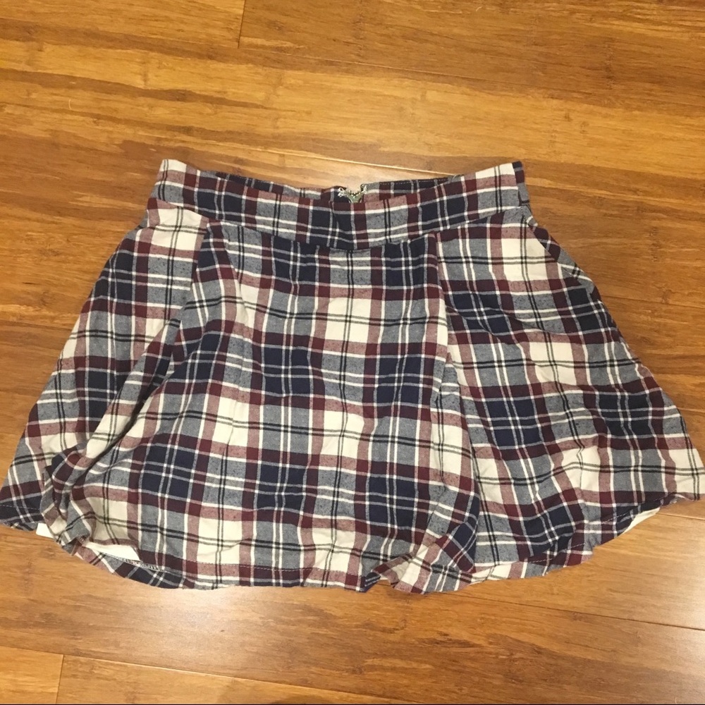Plaid Mini Skirt - Picture 2 of 5